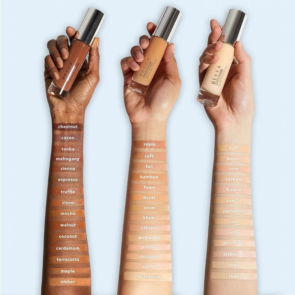 NEW BECCA Ultimate Coverage Foundation Cacao Makeup - Picture 4 of 7